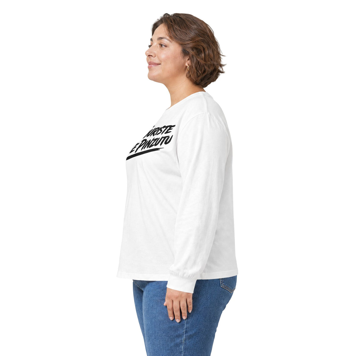 T-shirt manches longues — Pas Touriste, Juste Pinzutu
