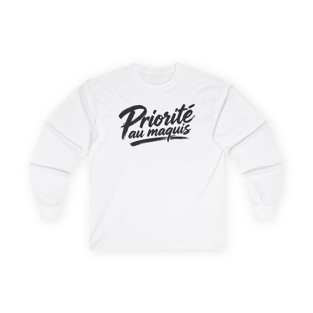 T-shirt manches longues — Priorité au Maquis