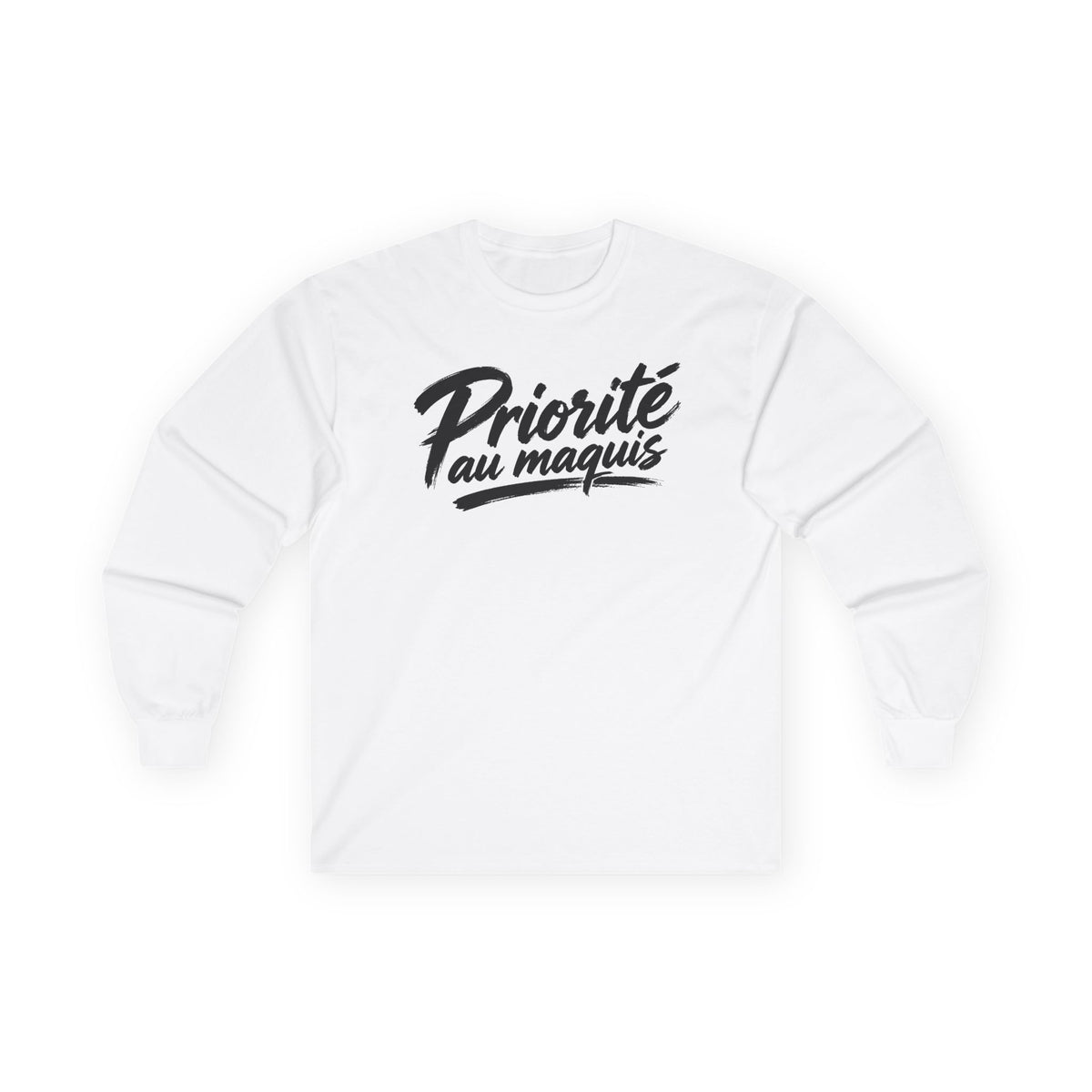 T-shirt manches longues — Priorité au Maquis