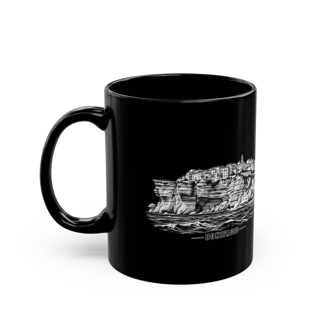 Mug BanditCorse — Bonifacio — Noir — 330 ml