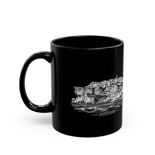 Mug BanditCorse — Bonifacio — Noir — 330 ml