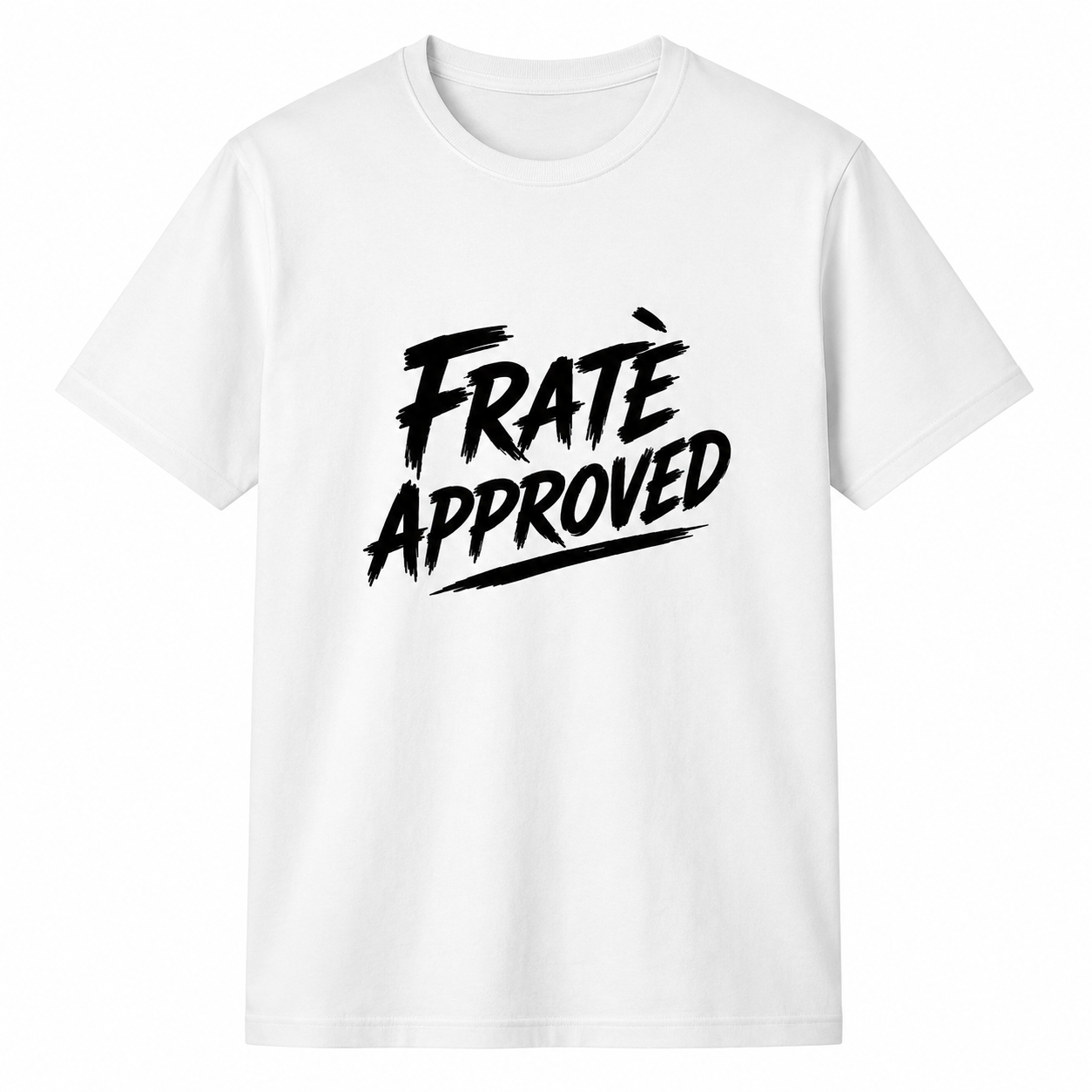 T-shirt Signature Blanc — Fratè Approved