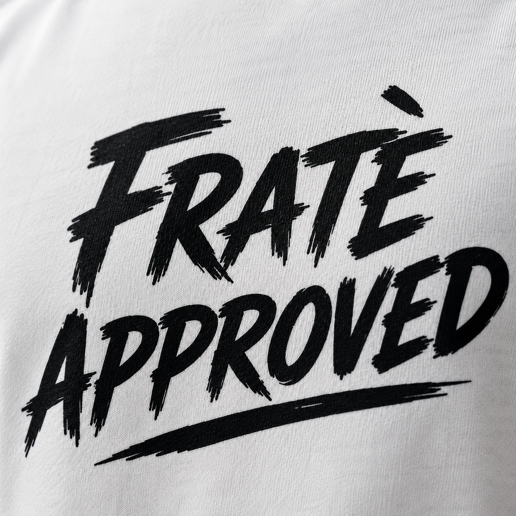 T-shirt Signature Blanc — Fratè Approved