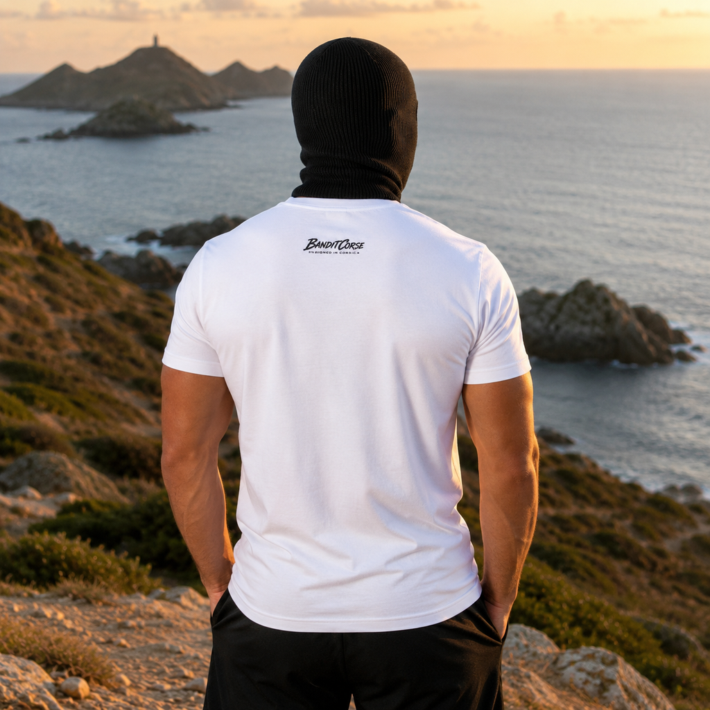T-shirt Signature Blanc — Pas Touriste, Juste Pinzutu