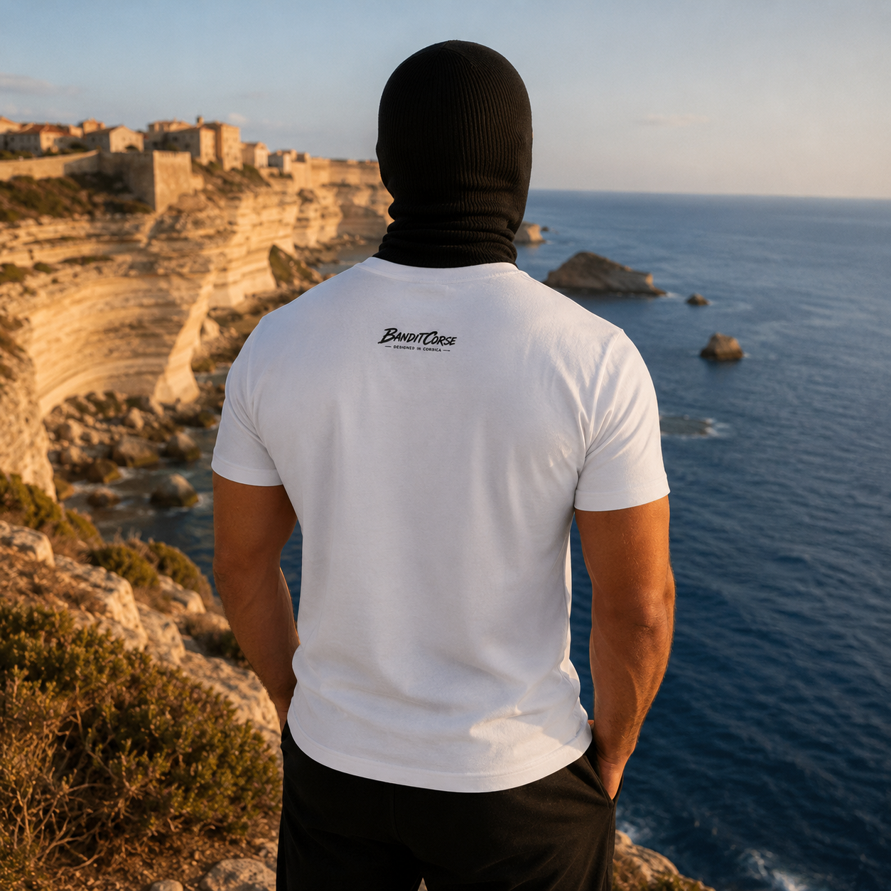 T-shirt Signature Blanc — Repéré depuis le maquis