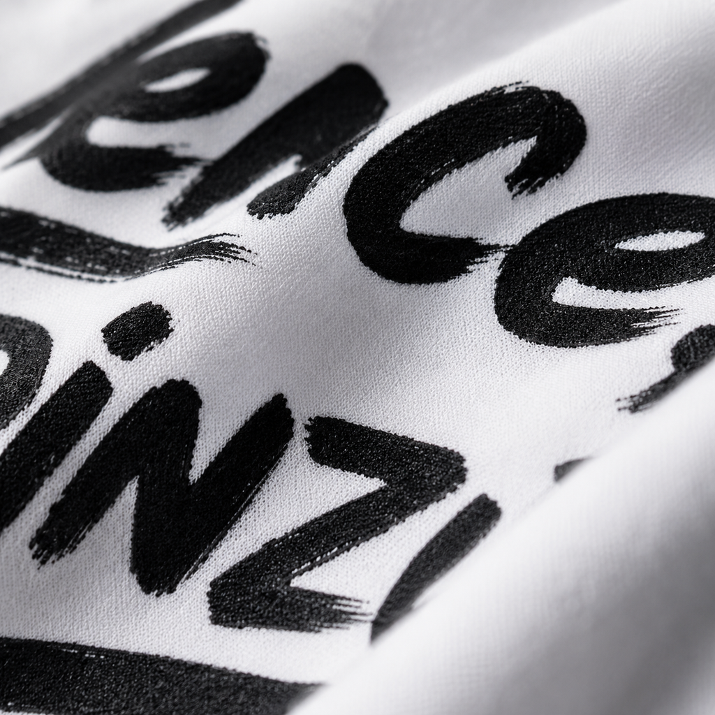 T-shirt Signature Blanc — Silence, ça sent le pinzutu