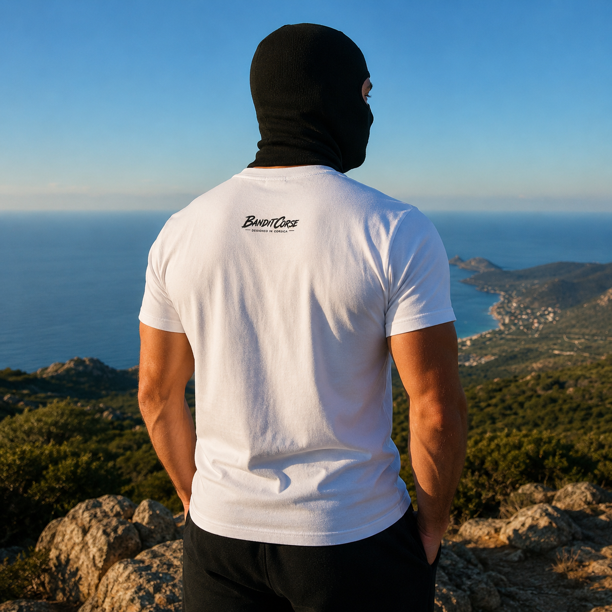 T-shirt Signature Blanc — Pinzutu Détecté
