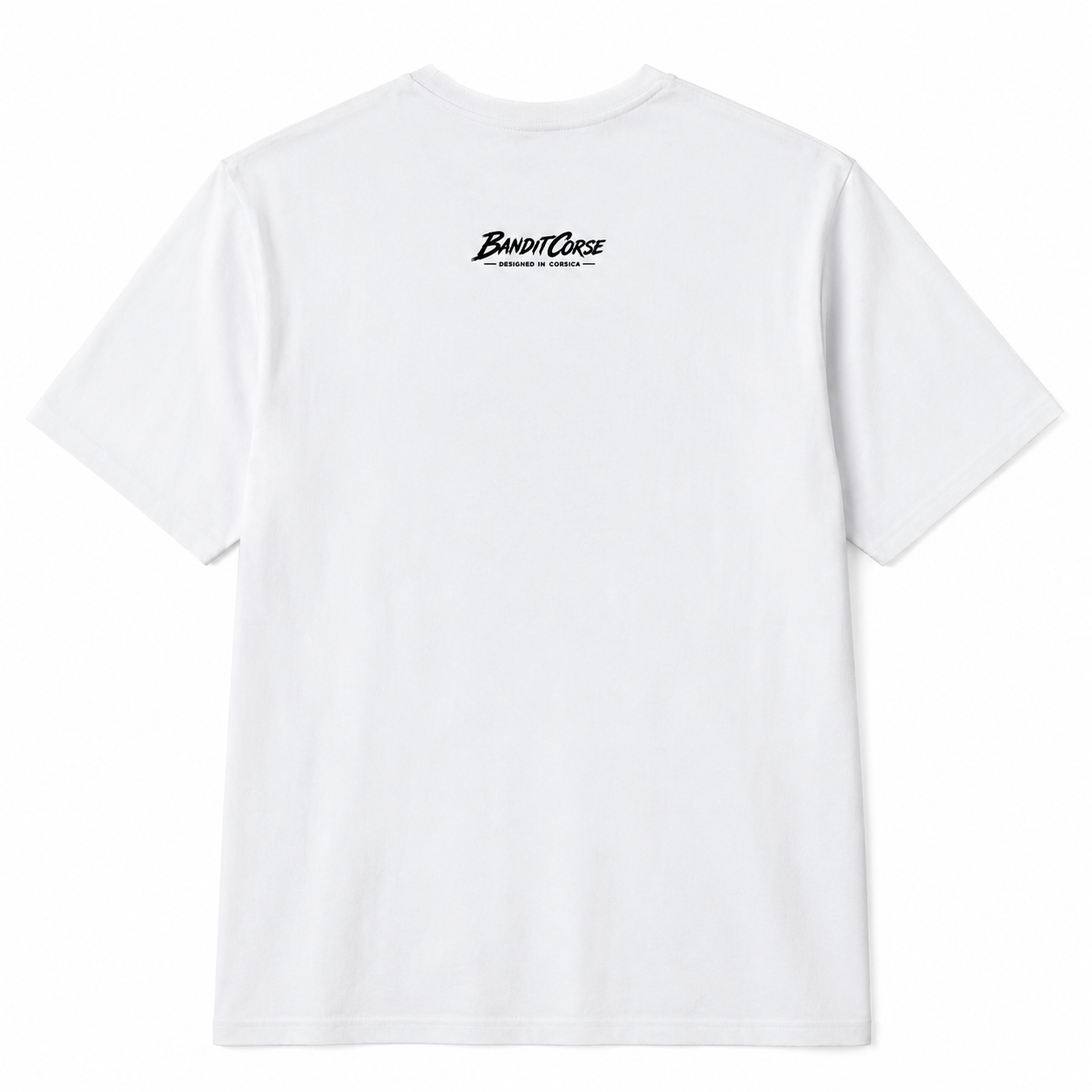 T-shirt Signature Blanc — Pas perdu, juste en détour