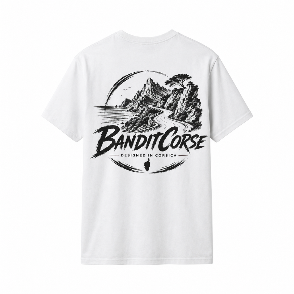 T-shirt Iconique Blanc — Route du Maquis