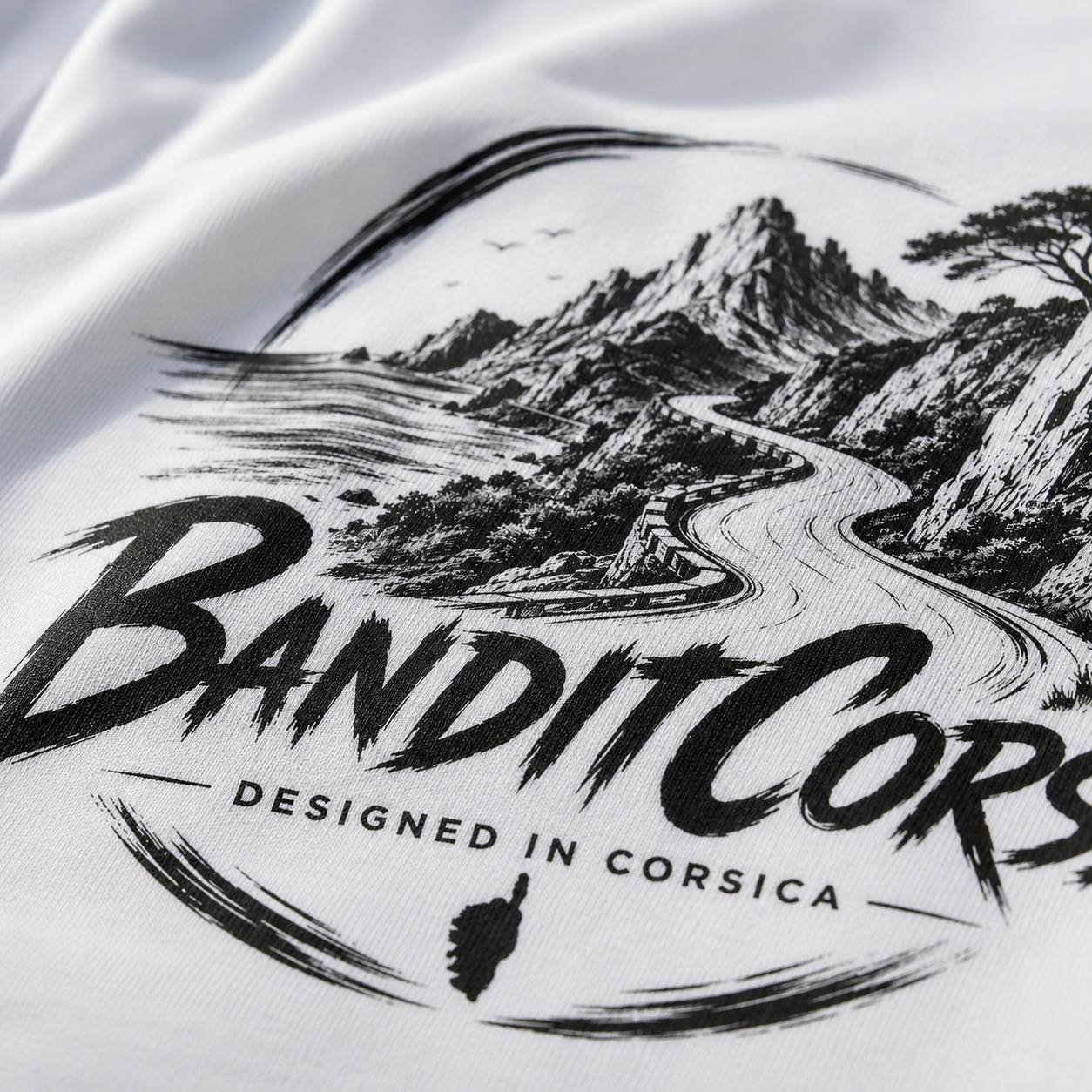 T-shirt Iconique Blanc — Route du Maquis