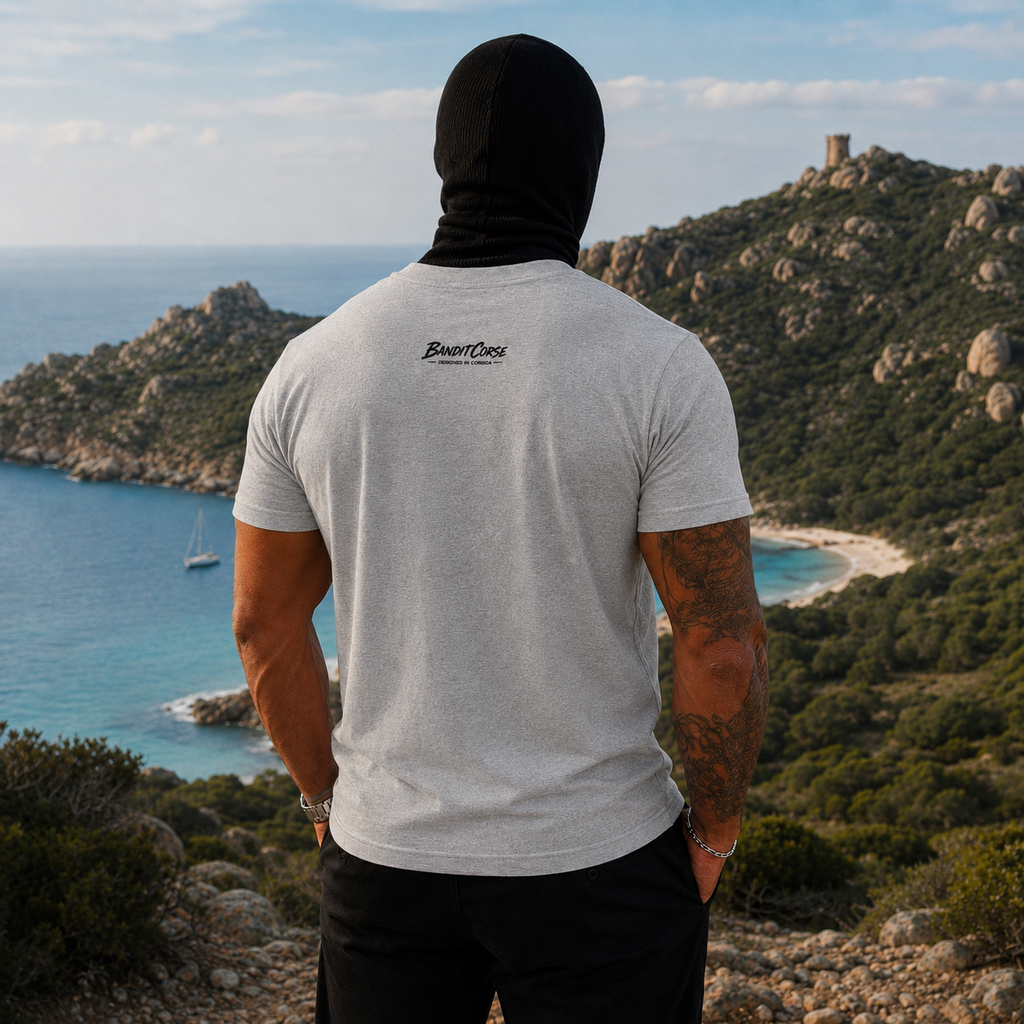 T-shirt Signature — Juste un Corse qui aime pas les Pinzuti