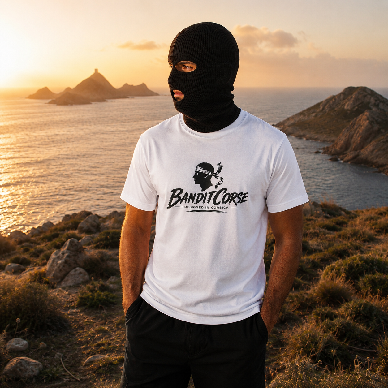 T-shirt Essentiel — Grand Logo BanditCorse