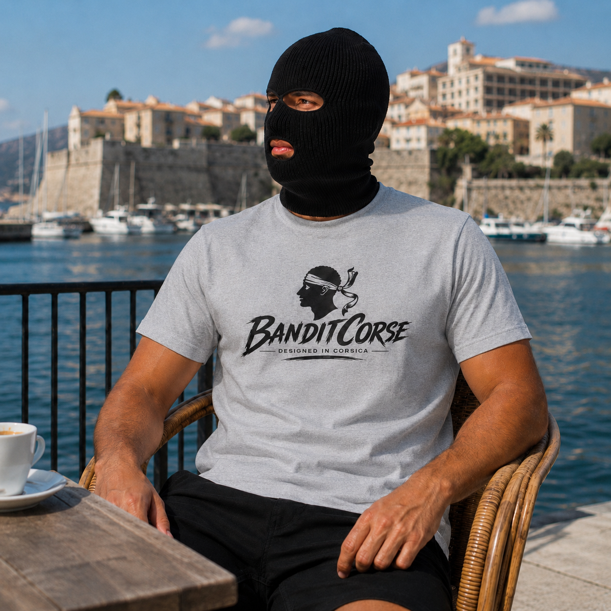 T-shirt Essentiel — Grand Logo BanditCorse
