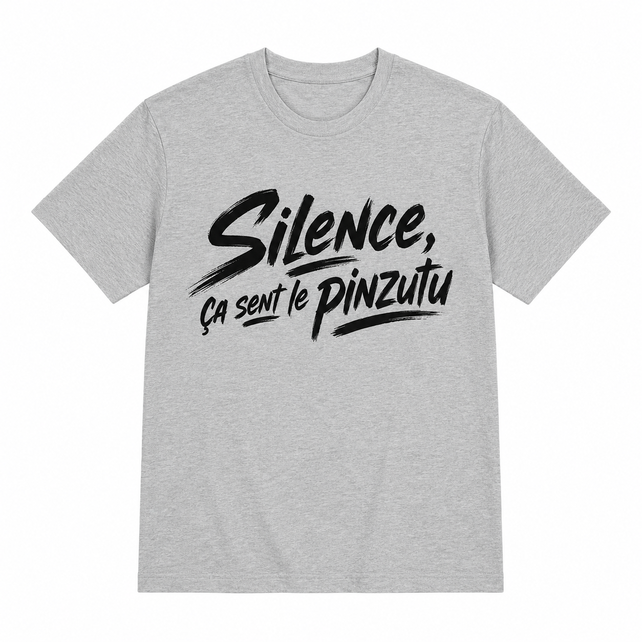 T-shirt Signature — Silence, ça sent le pinzutu