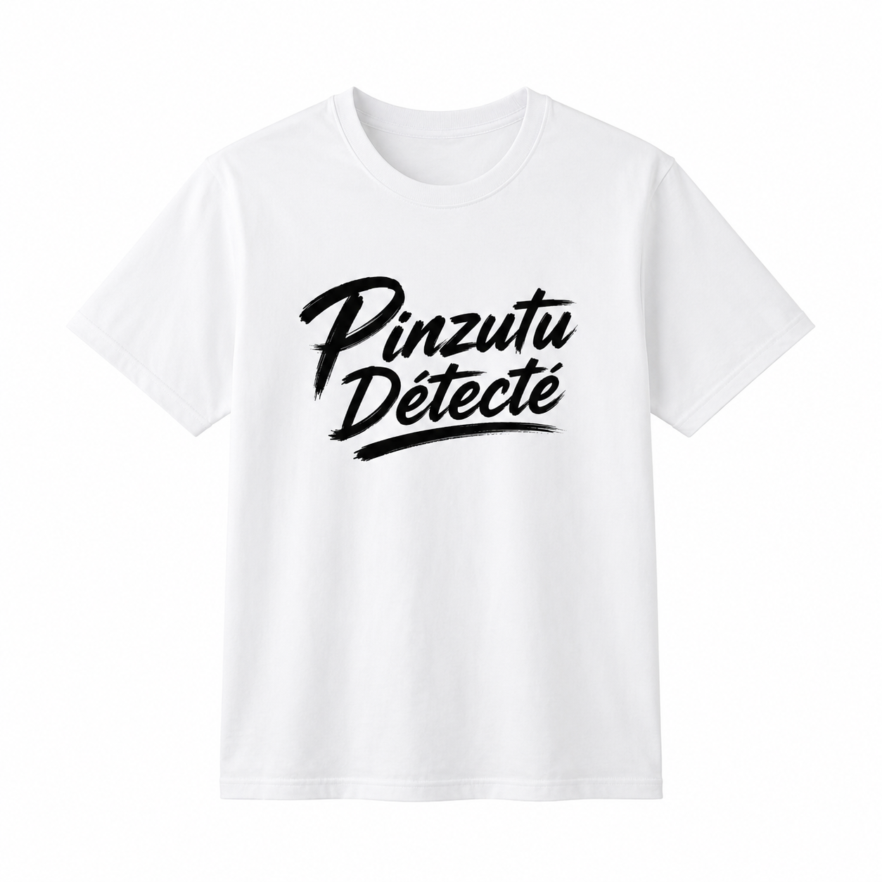 T-shirt Signature — Pinzutu Détecté