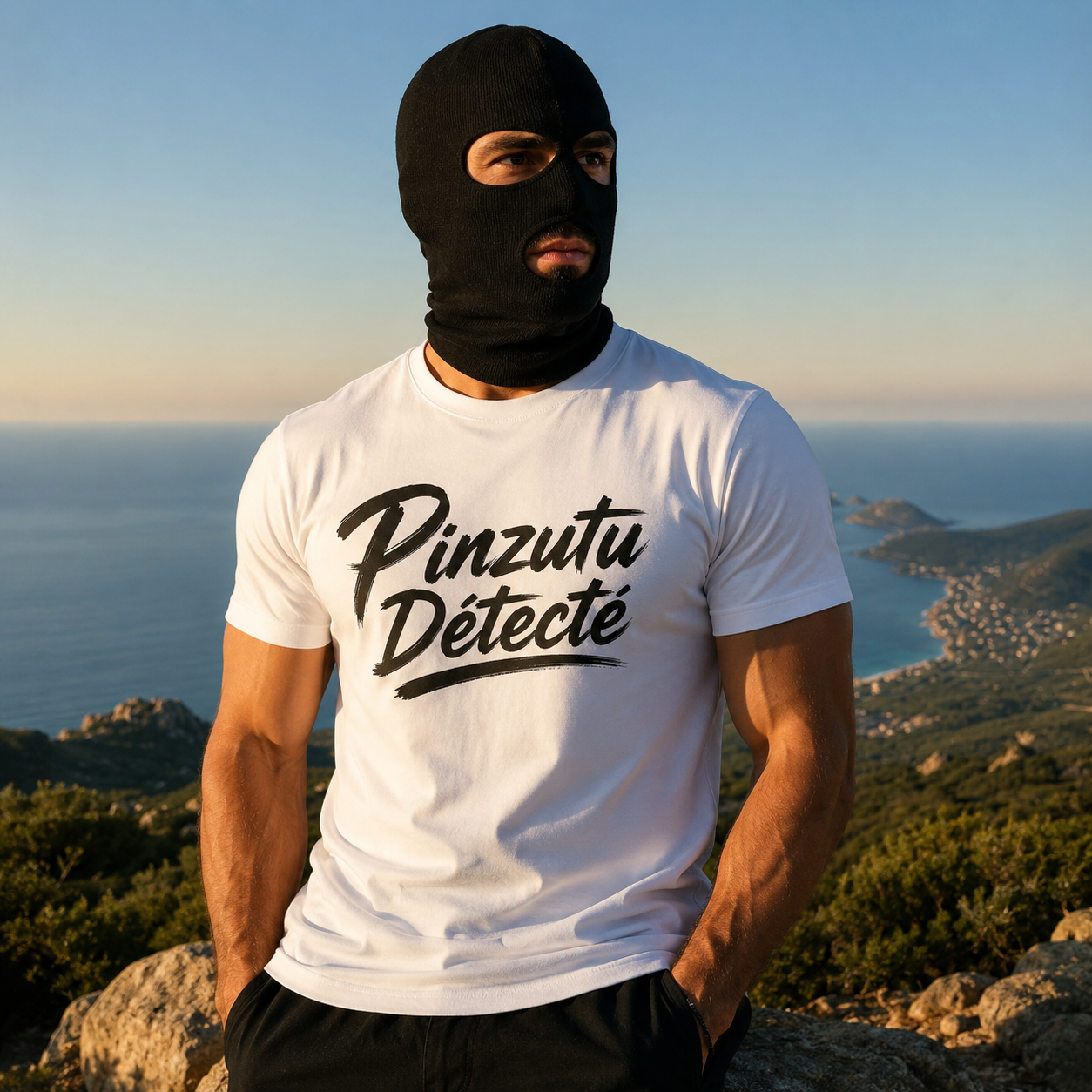 T-shirt Signature — Pinzutu Détecté