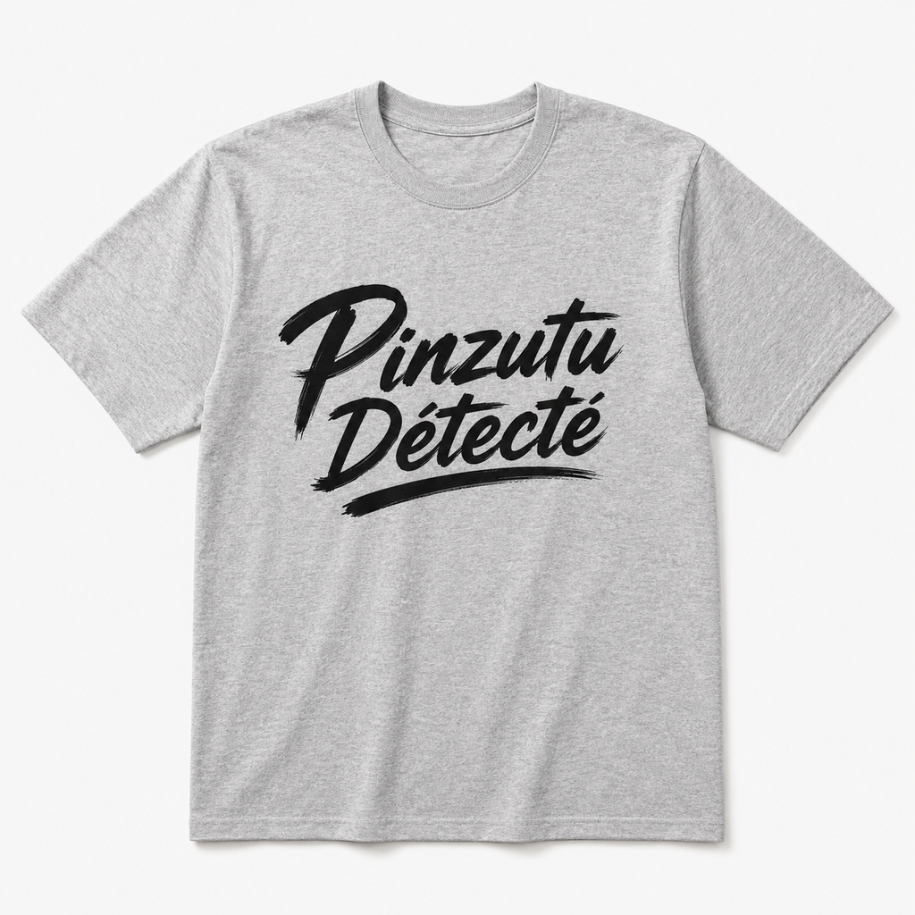 T-shirt Signature — Pinzutu Détecté