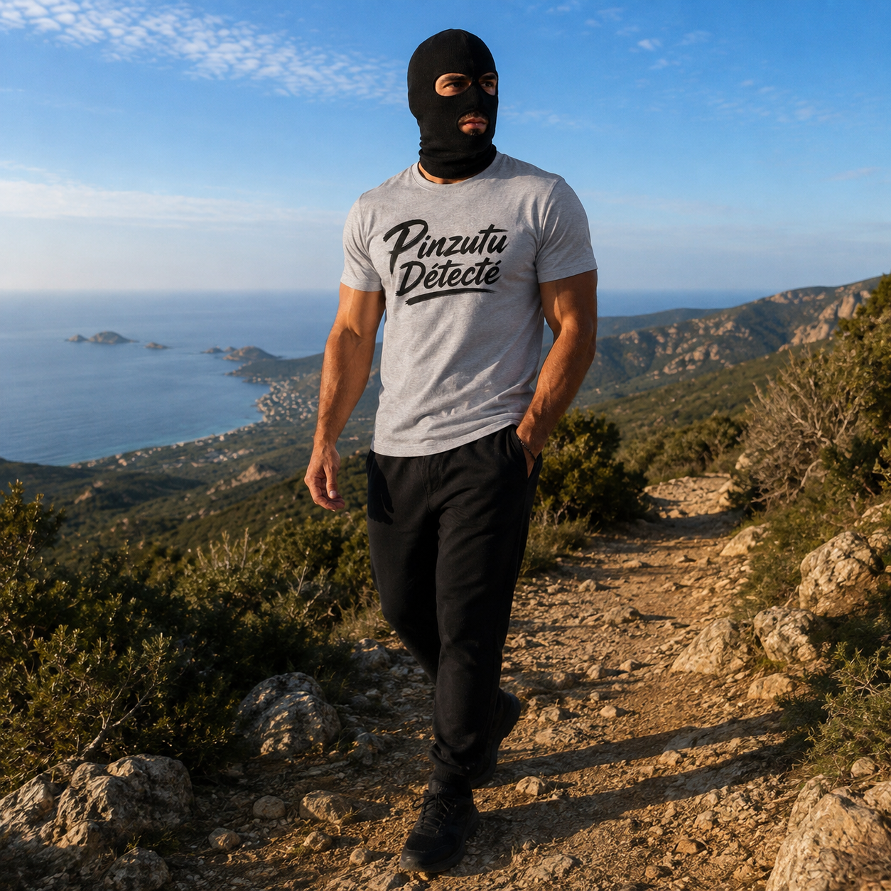 T-shirt Signature — Pinzutu Détecté