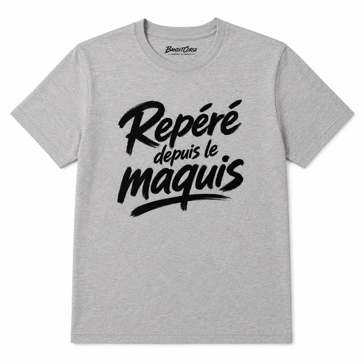 T-shirt Signature — Repéré depuis le maquis