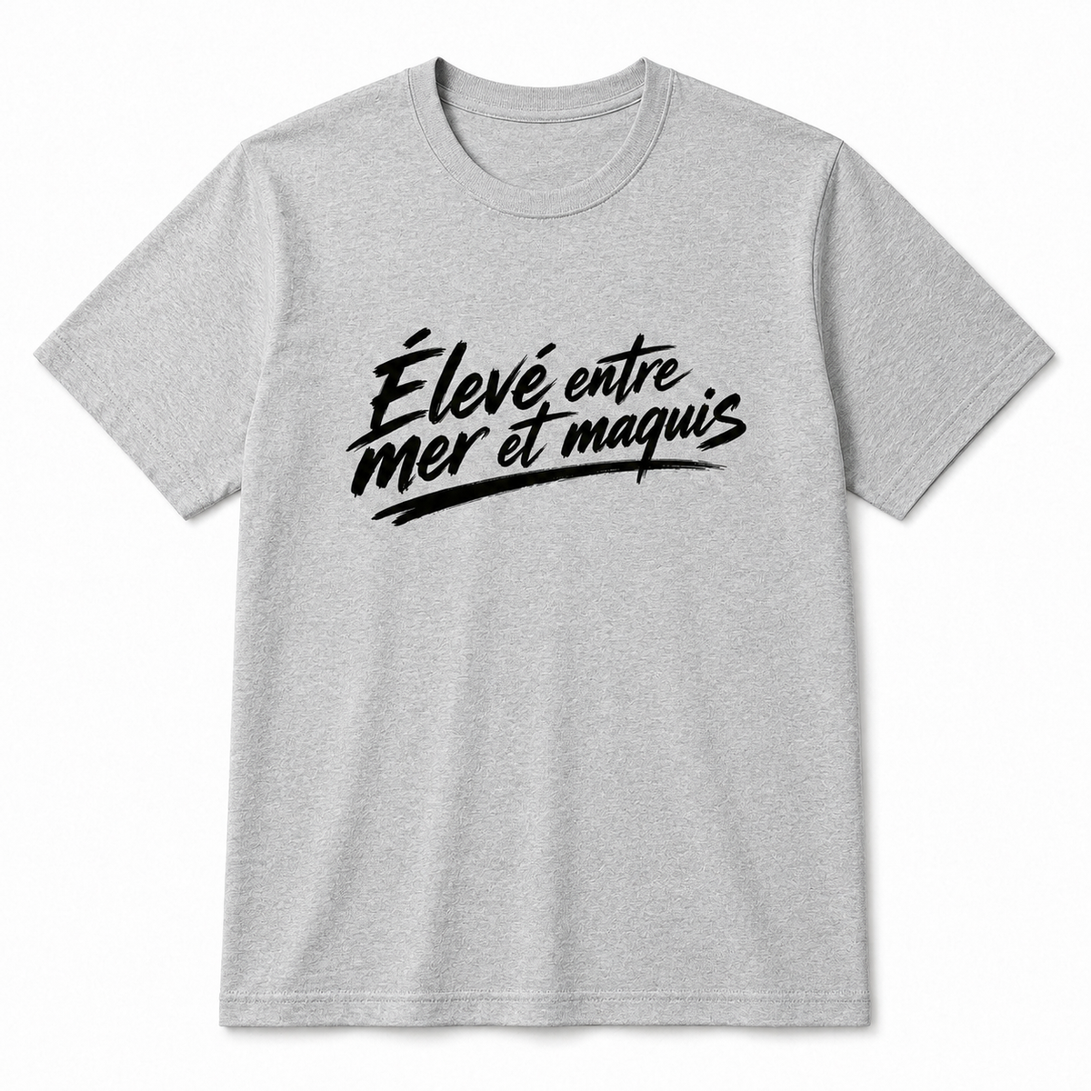 T-shirt Signature — Élevé entre Mer et Maquis
