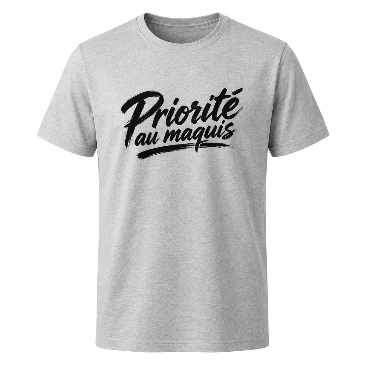 T-shirt Signature — Priorité au Maquis
