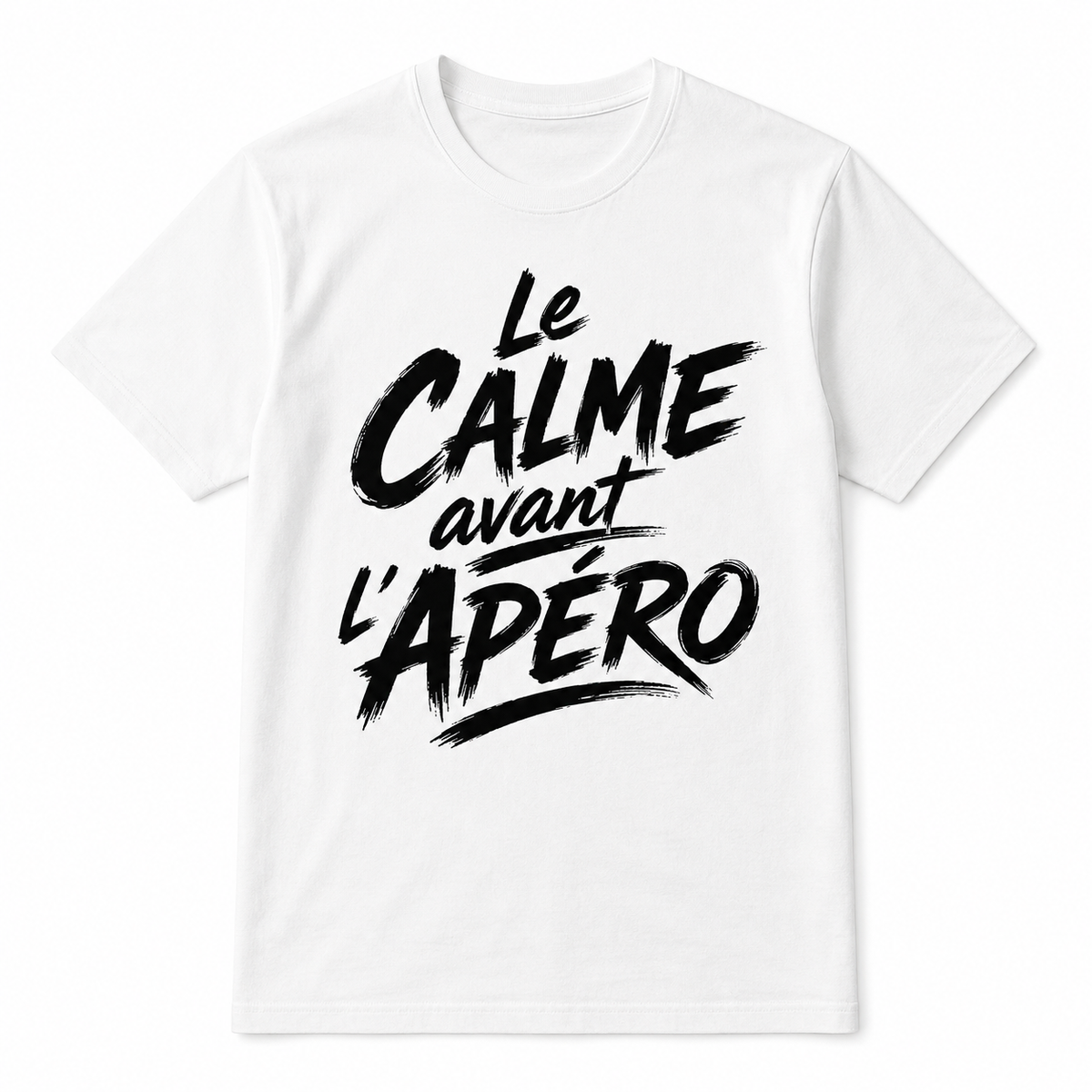 T-shirt Signature — Le Calme Avant l’Apéro