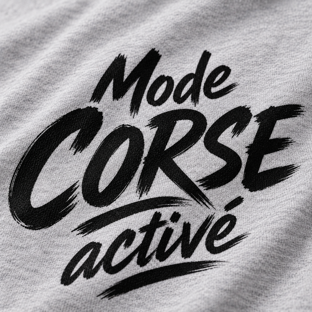 T-shirt Signature — Mode Corse activé