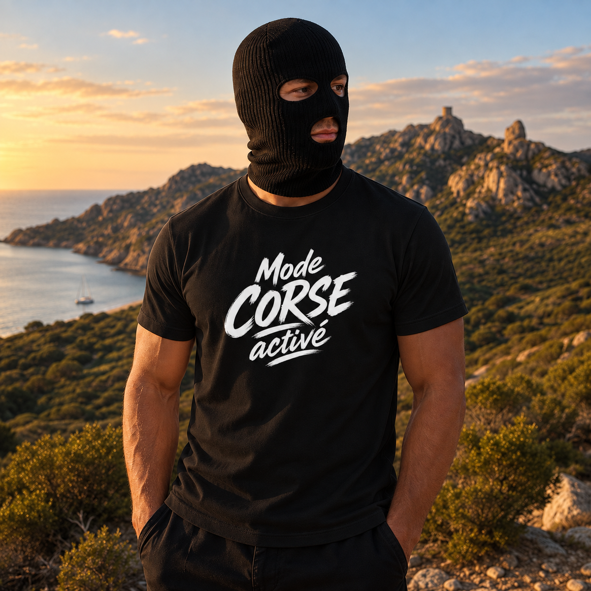 T-shirt Signature — Mode Corse activé
