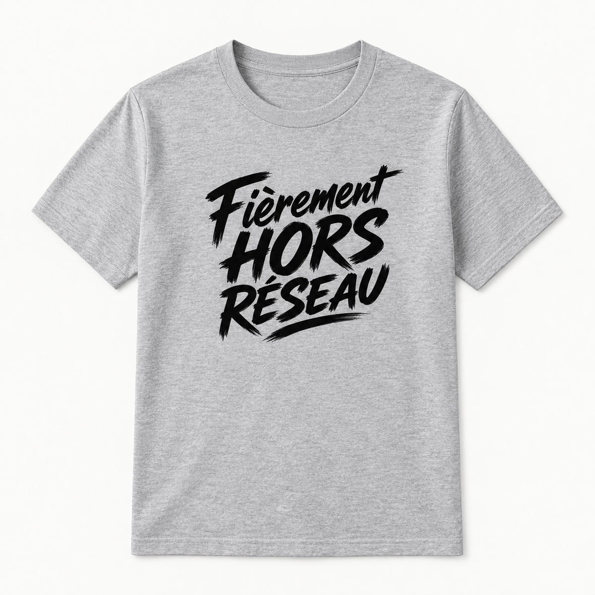 T-shirt Signature — Fièrement hors réseau