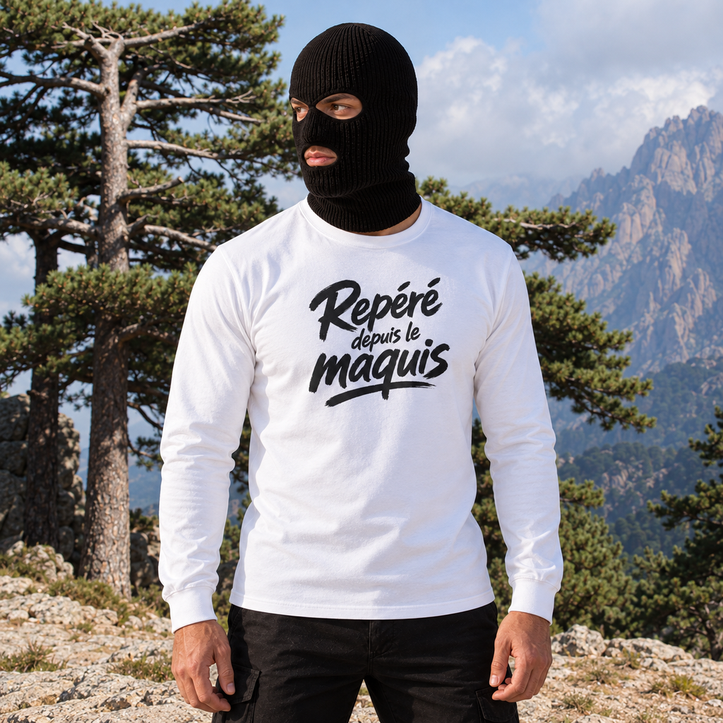 T-shirt manches longues — Repéré depuis le maquis