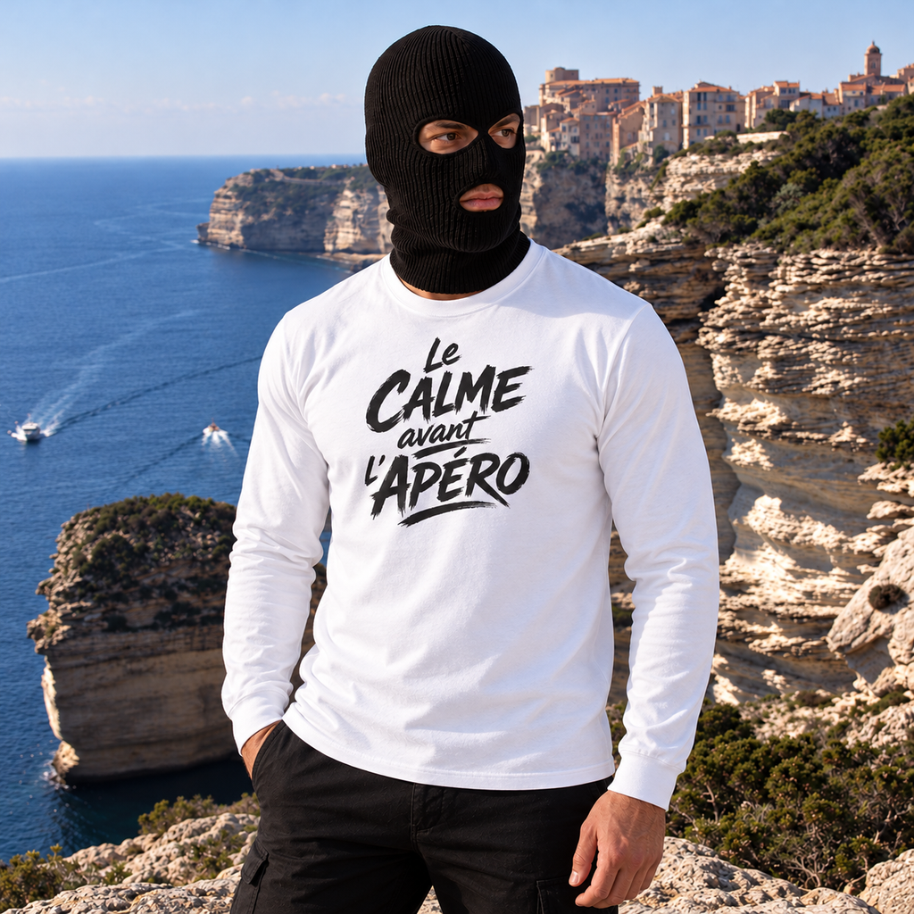 T-shirt manches longues — Le Calme Avant l’Apéro