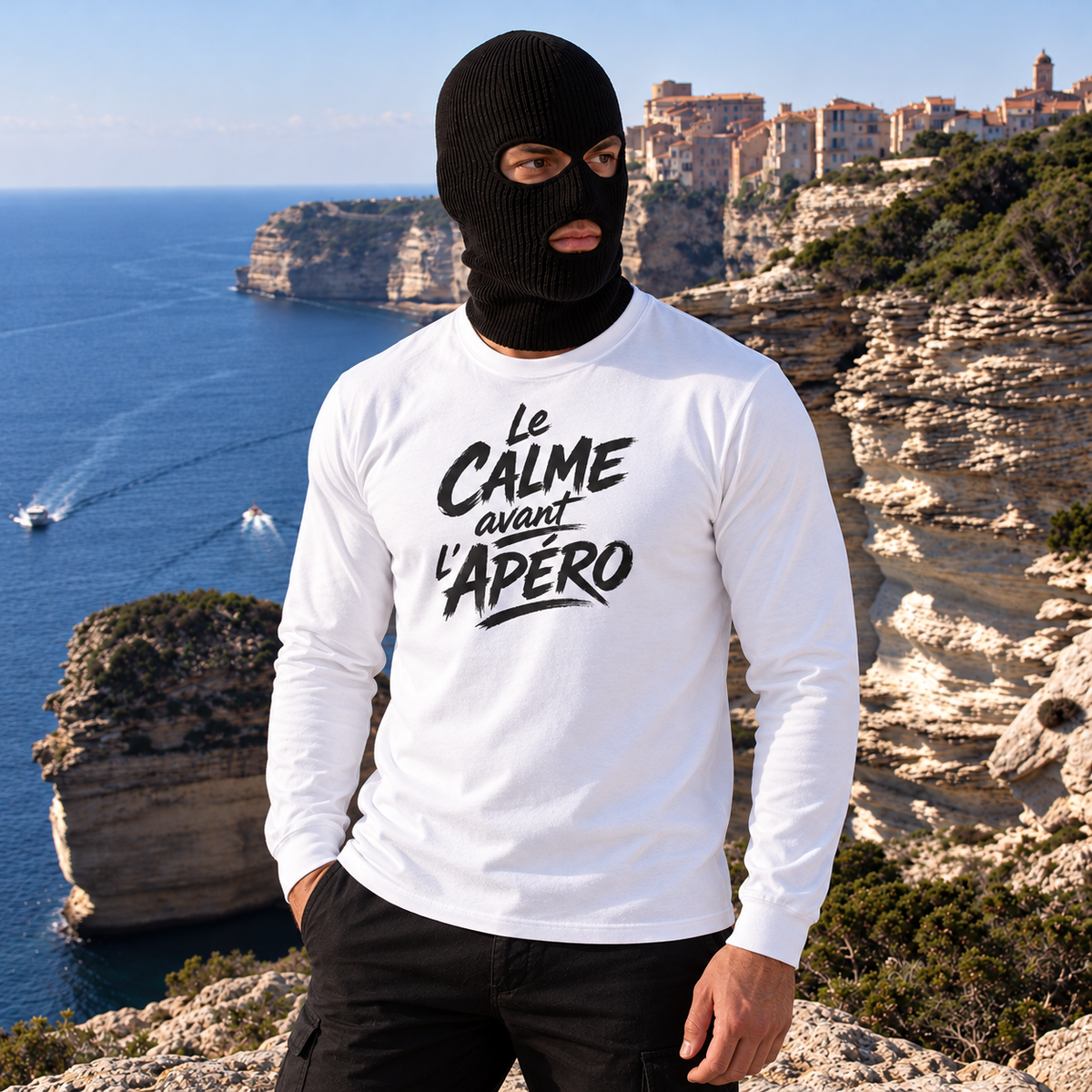T-shirt manches longues — Le Calme Avant l’Apéro