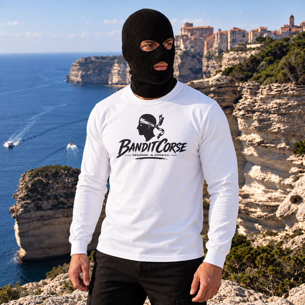 T-shirt manches longues — Grand Logo BanditCorse