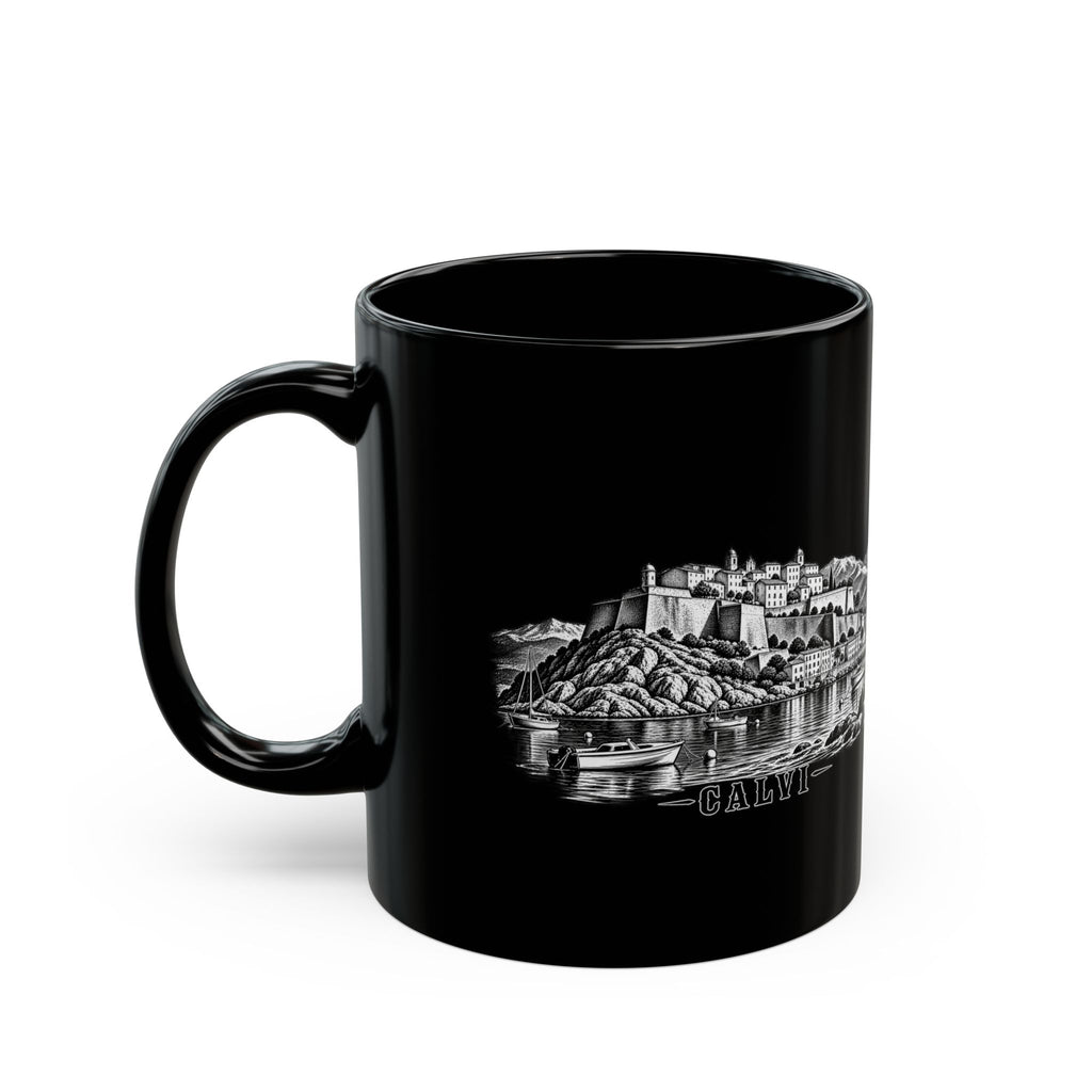 Mug BanditCorse — Calvi — Noir — 330 ml
