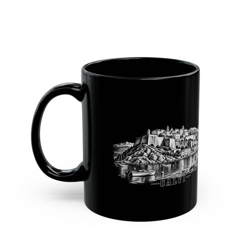 Mug BanditCorse — Calvi — Noir — 330 ml
