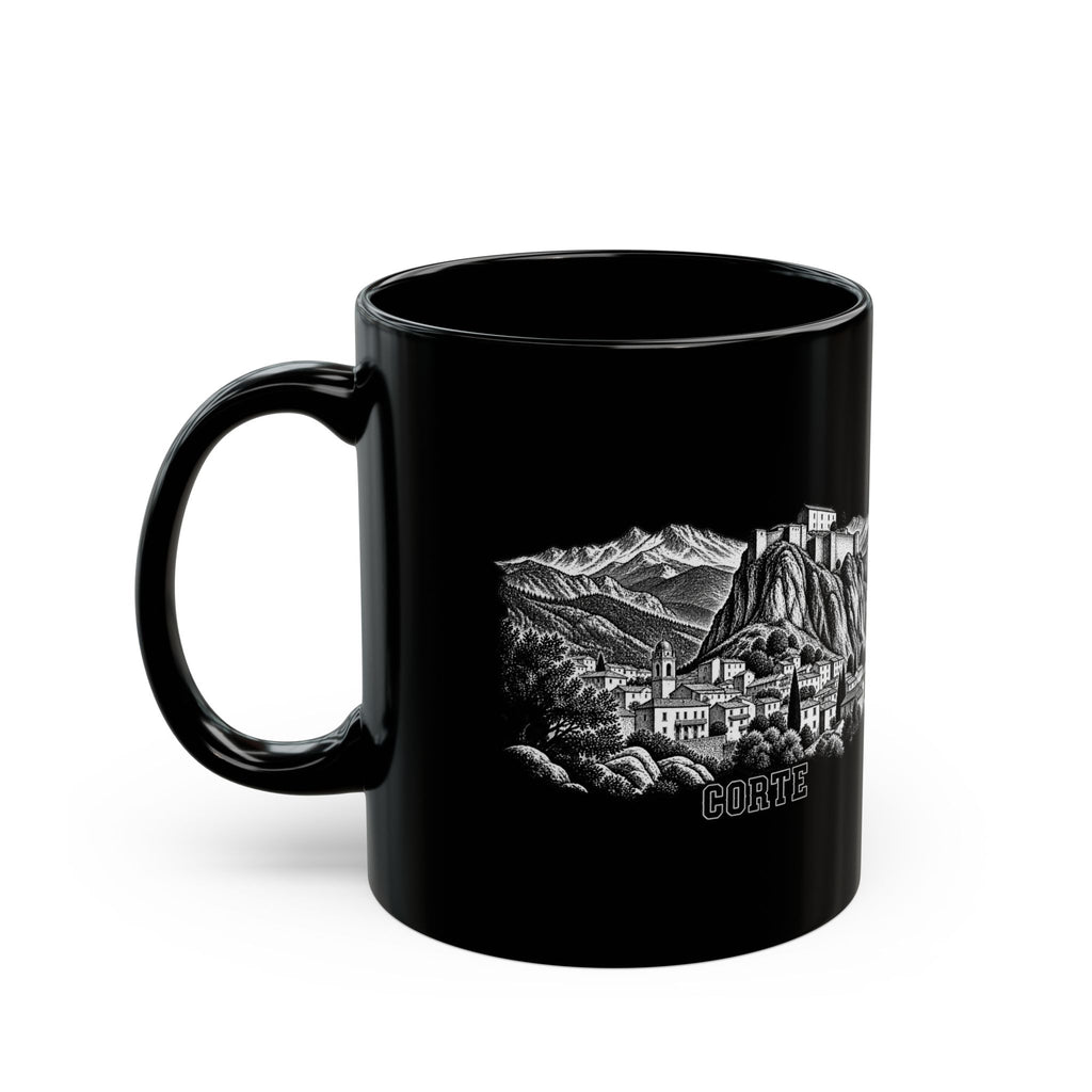 Mug BanditCorse — Corte — Noir — 330 ml
