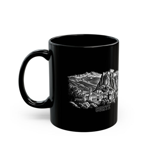 Mug BanditCorse — Corte — Noir — 330 ml
