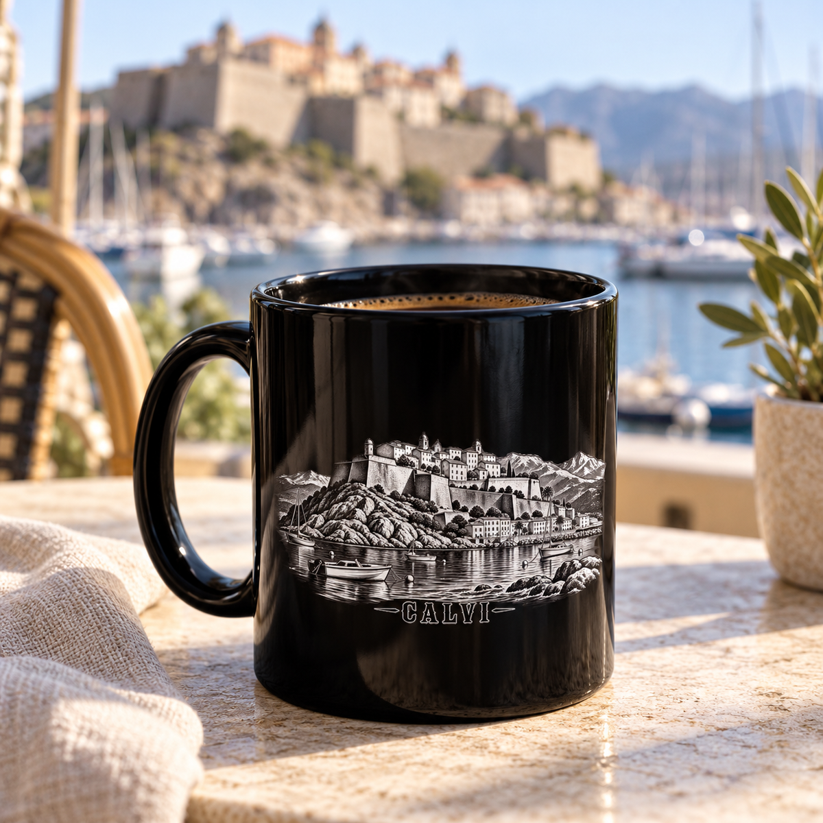 banditcorse-mug-calvi--noir--01-ambiance | Mise en scène numérique