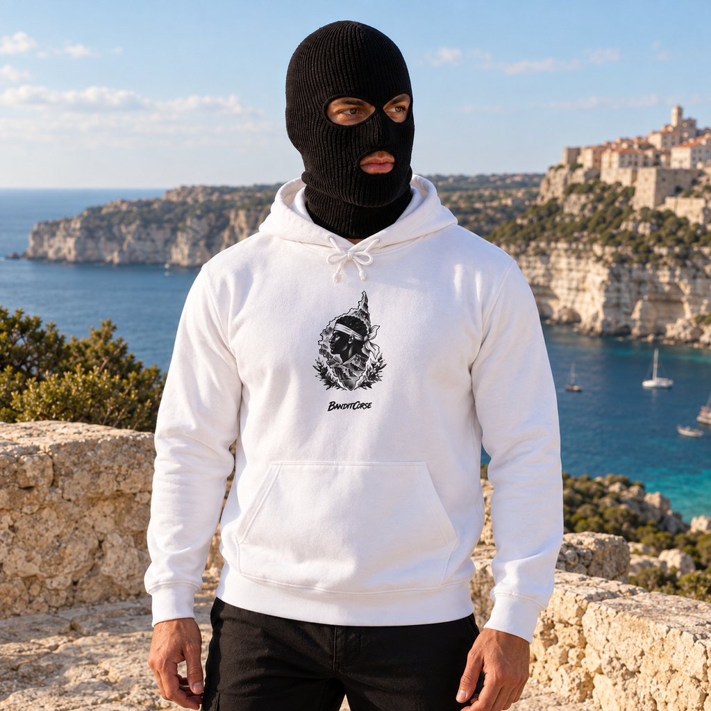 Sweat à capuche — Emblème Corse