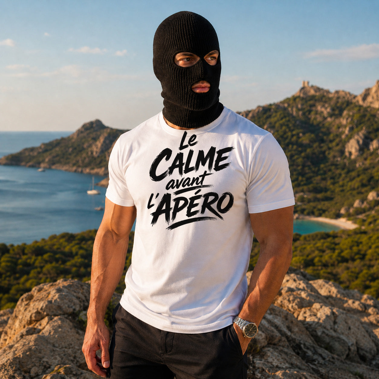 T-shirt Signature — Le Calme Avant l’Apéro