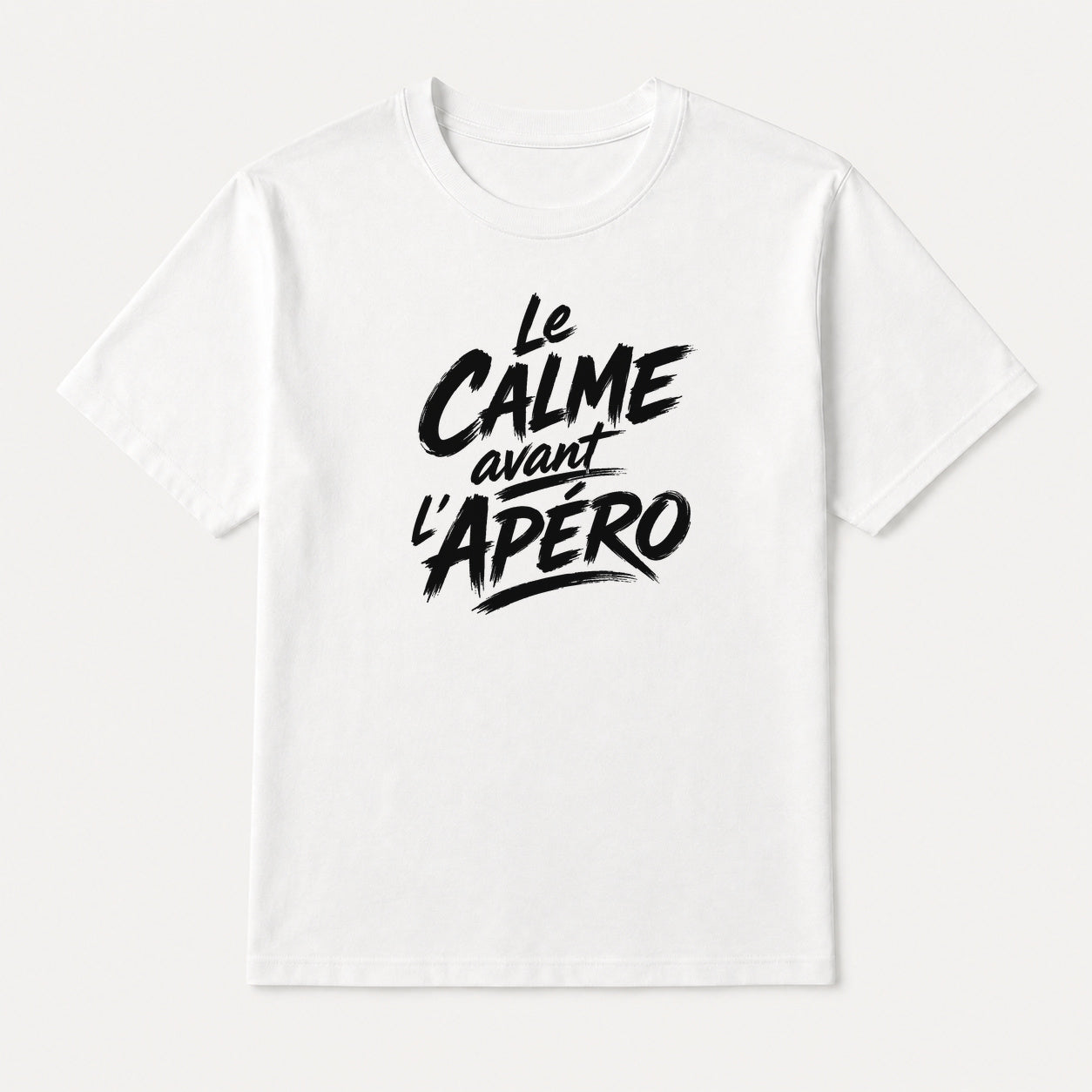 T-shirt Signature — Le Calme Avant l’Apéro