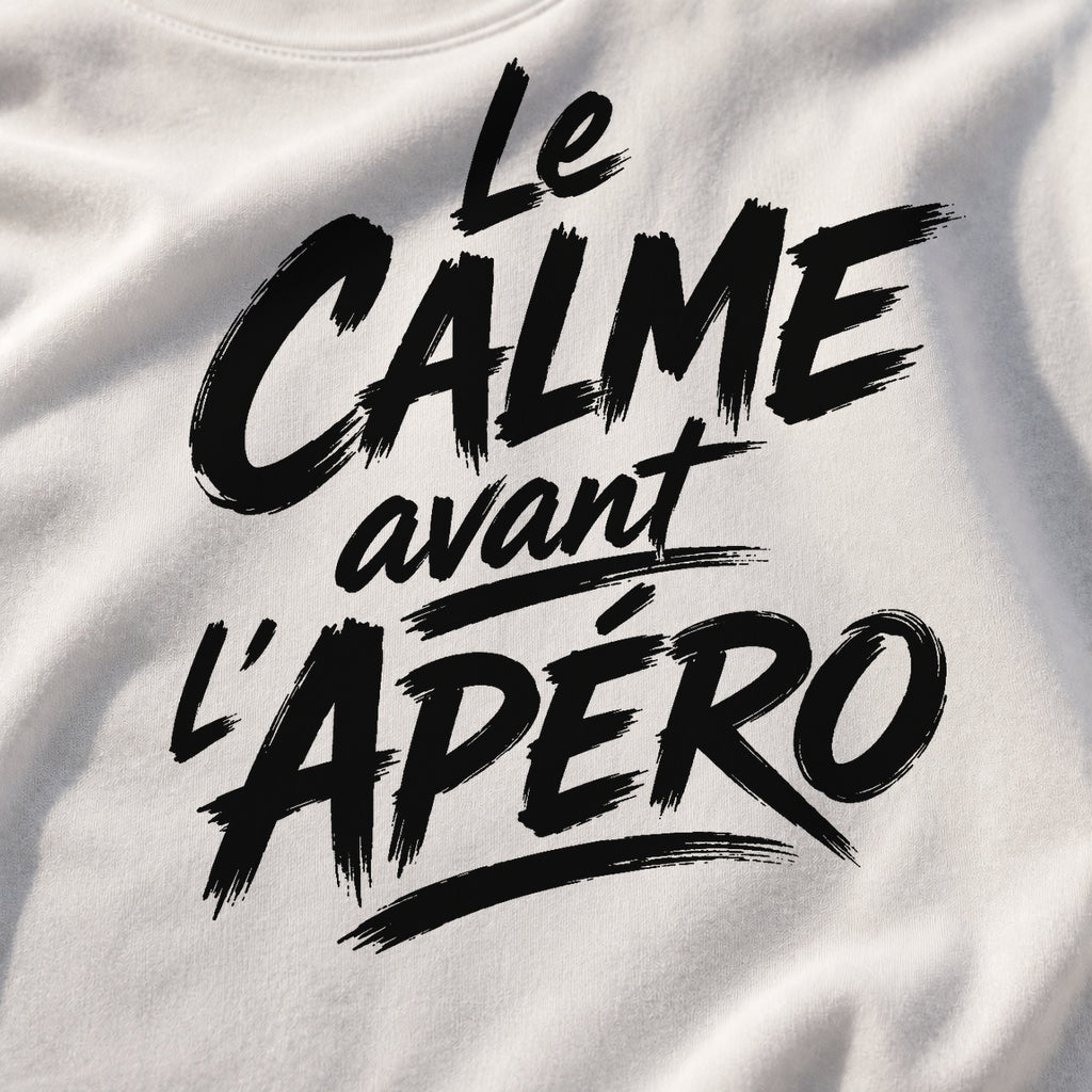 T-shirt Signature — Le Calme Avant l’Apéro