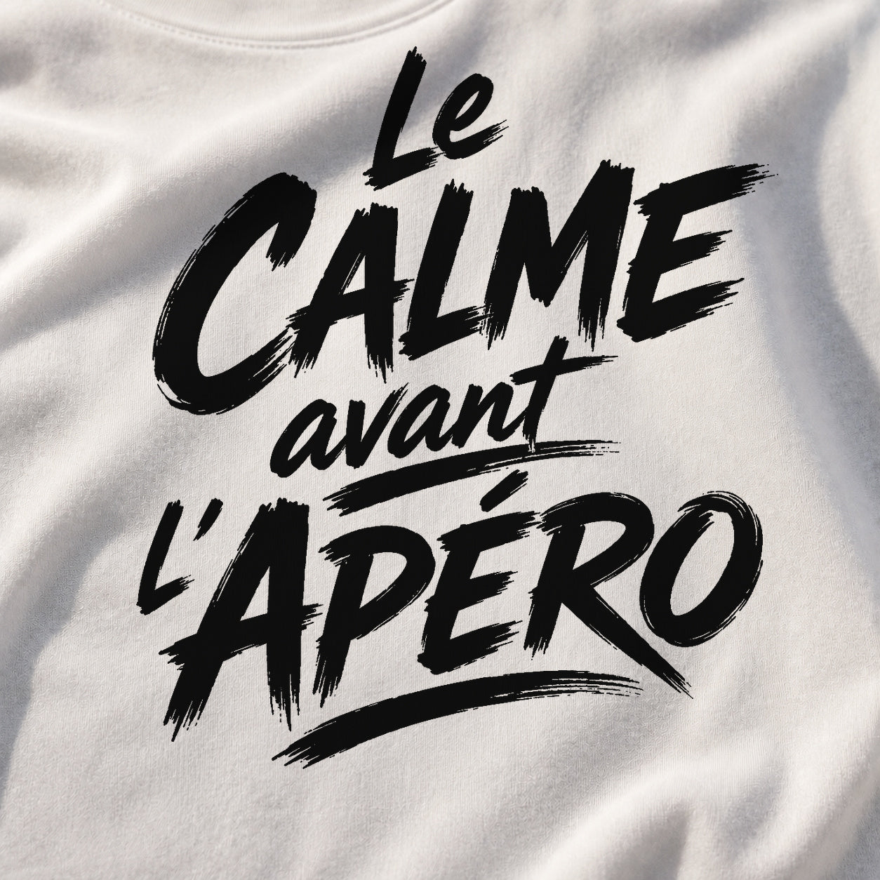 T-shirt Signature — Le Calme Avant l’Apéro