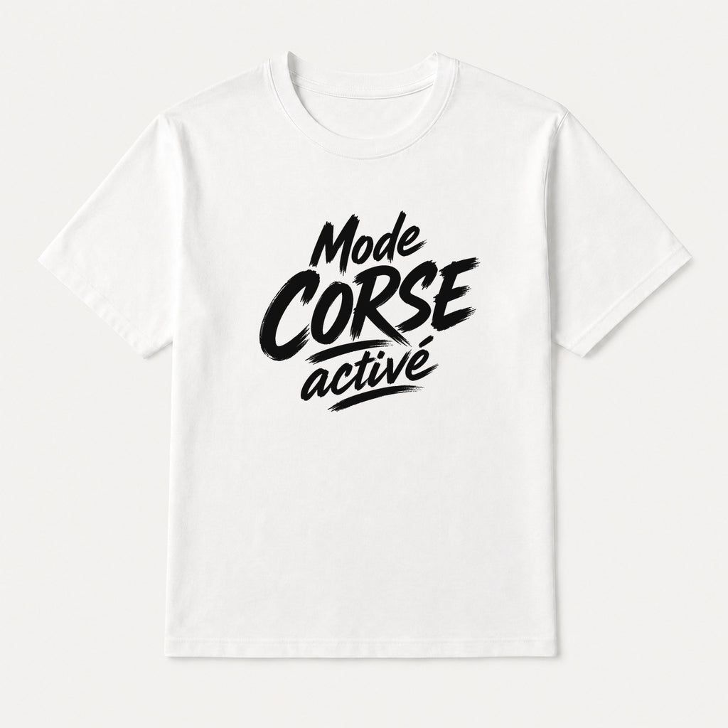 T-shirt Signature — Mode Corse activé