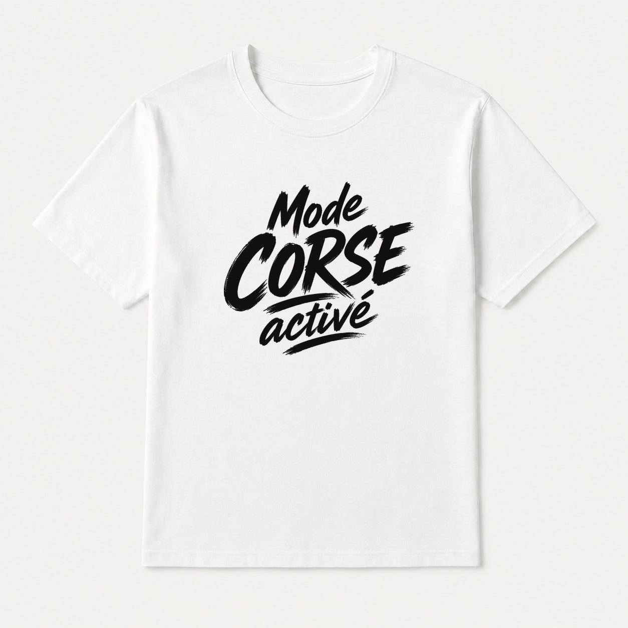 T-shirt Signature — Mode Corse activé