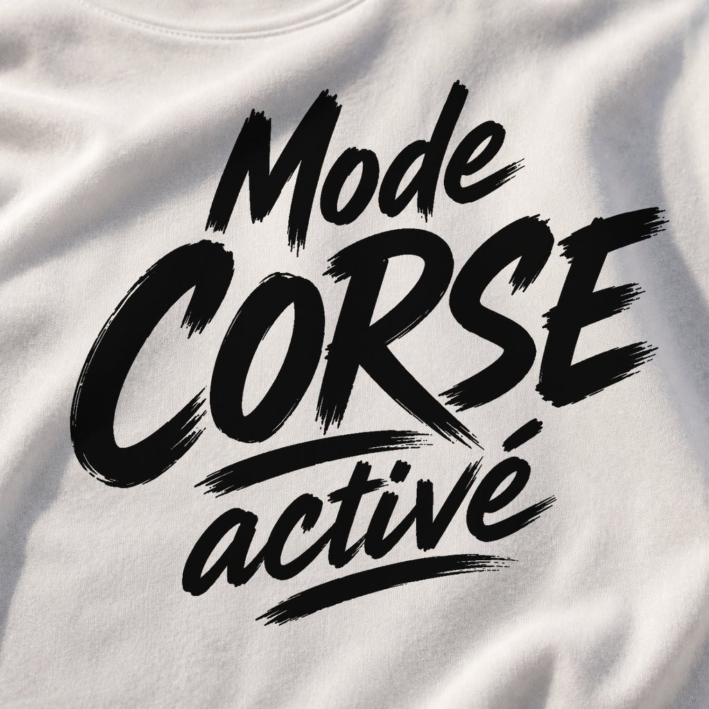 T-shirt Signature — Mode Corse activé